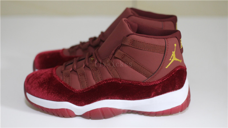 Super Air Jordan 11 Velvet Night Maroon High